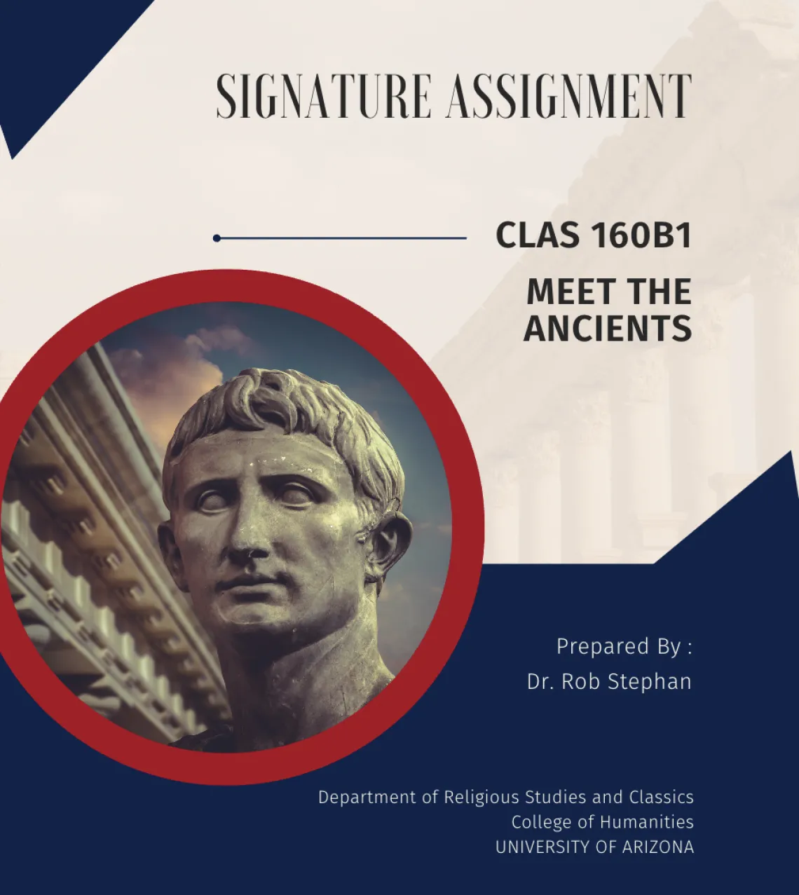 Signature assignment cover page: Meet the Ancients