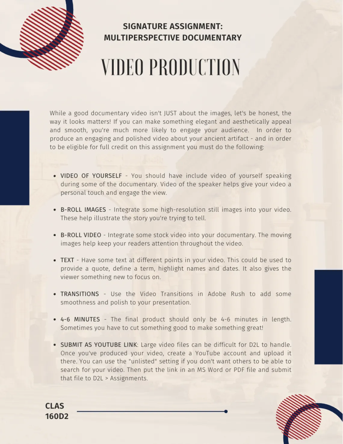 Video production